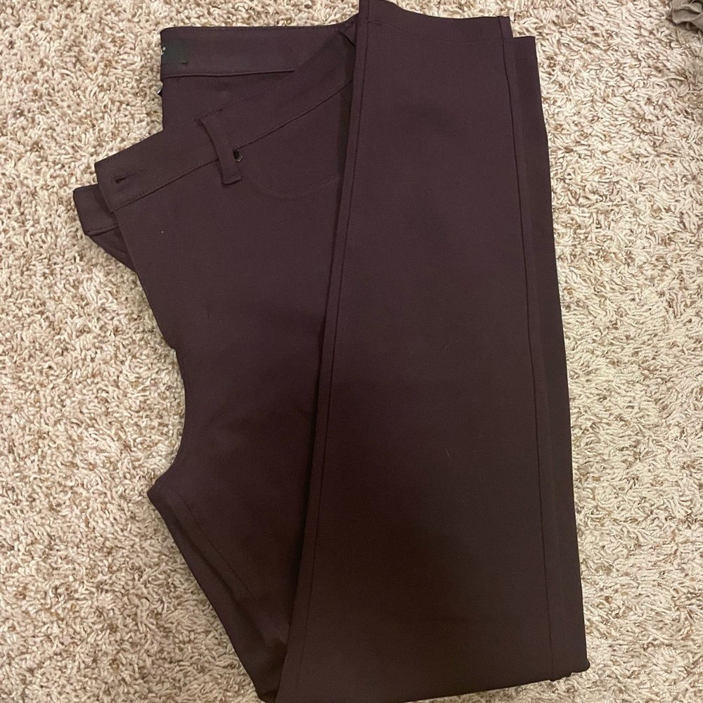 Liverpool dress pants, like new. Eggplant color